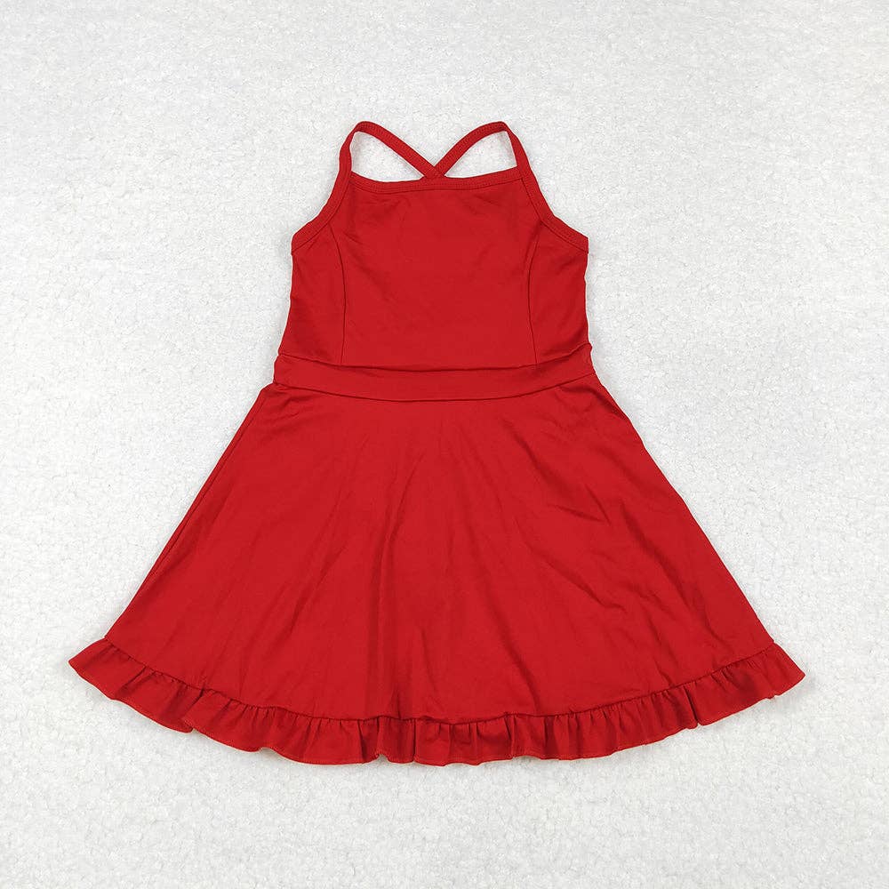 Red Athletic Dress/Child 5-6T Red Athletic Dress/Child 5-6T