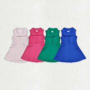 Zip Front Activewear Dress/Child