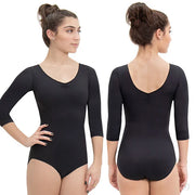 Euro-Pinch 3/4 Sleeve Leotard