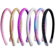 Glitter Headband - Thin Hairbands for Kids