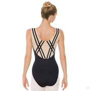 Euro-Mesh Strappy Leotard/Adult