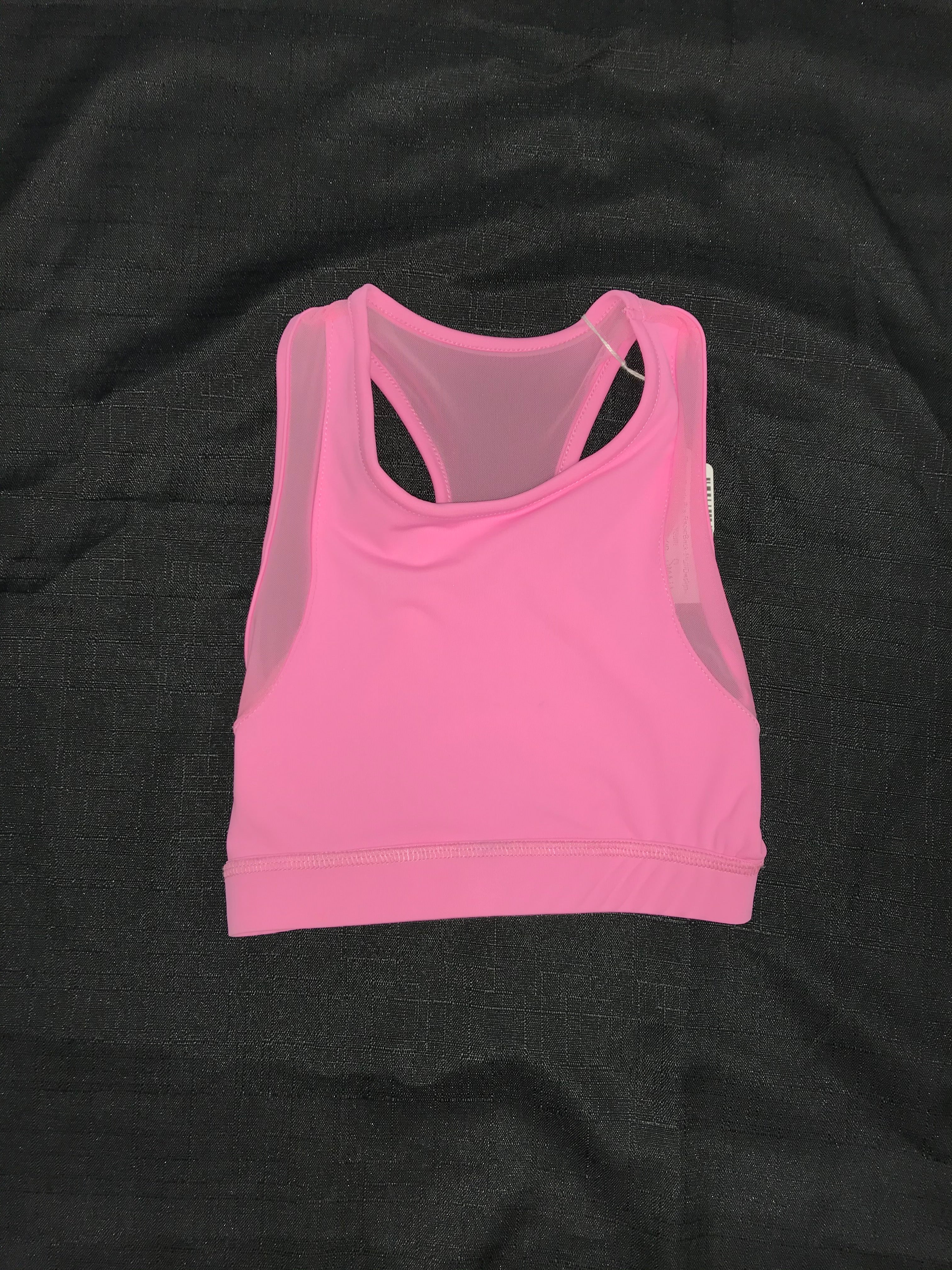 Ryka high neck athletic top/sports bra in faded rose/pink, ribbed. NWOT -  boob cups are missing. Size XL - fits TTS Bid $10 shipped BIN $13…