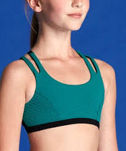 Textured Sports Bra/Youth