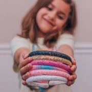 Glitter Headband - Thin Hairbands for Kids