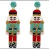 Nutcracker Earrings Turquoise