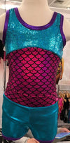 Reflz: Sequin Mermaid Leotard
