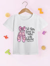 Youth Ballerina Slipper TShirt