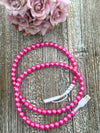 Pink Pearl 2 In 1 Phone Charger