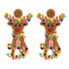 Tangled Rudolph Earrings