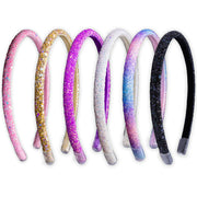 Glitter Headband - Thin Hairbands for Kids