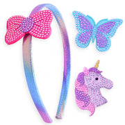 Headband w/ Hair Clips