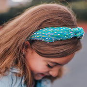Kids Knot Headband - Confetti Pink