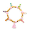 GN-Ballet Bliss Beaded Bracelet with Pink Tassel