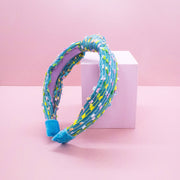 Kids Knot Headband - Confetti Gold