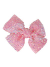 PP-Pink Rhinestone Bow