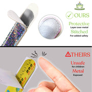 Glitter Slap Bracelet with 3D Image