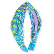 Kids Knot Headband - Confetti Gold
