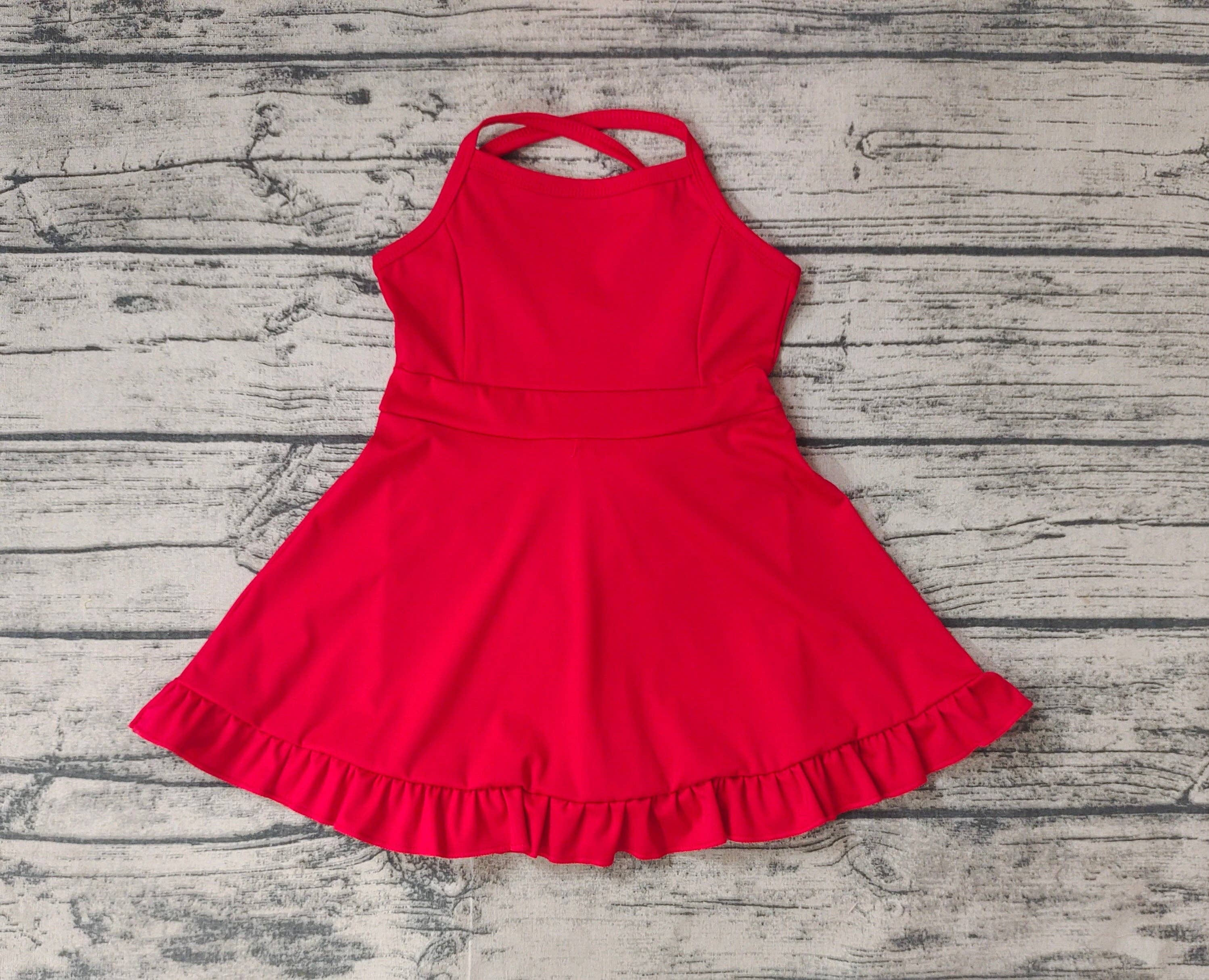 Red Athletic Dress/Child – Soul to Sole Dancewear, LLC Red Athletic Dress/Child – Soul to Sole Dancewear, LLC