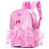 Pink Ballet Shoes with Lace Backpack