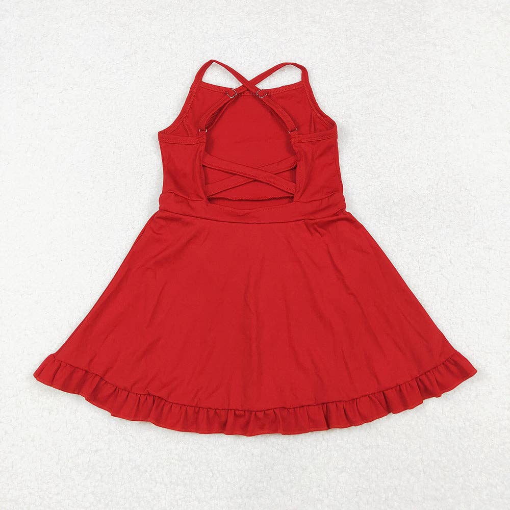 Red Athletic Dress/Child Red Athletic Dress/Child
