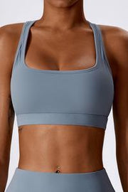 Cross Back Sports Bra