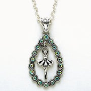 Ballerina Teardrop Necklace