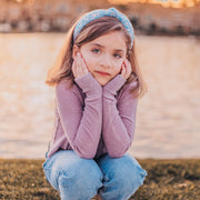 Kids Knot Headband - Rainbow Sequin Knotted Hair Accessories