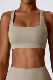 Cross Back Sports Bra