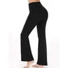 Black Flared Yoga Pants