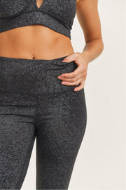Mono B - Flake Foil HW Leggings