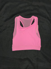 Pink Sports Bra Razorback/Youth