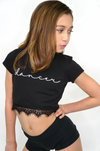 Lace Dancer Crop